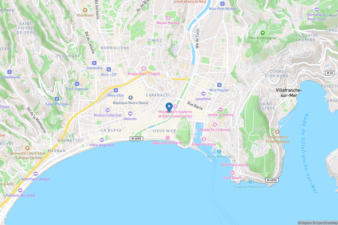 Les Ateliers FL Nizza - Open Street Map