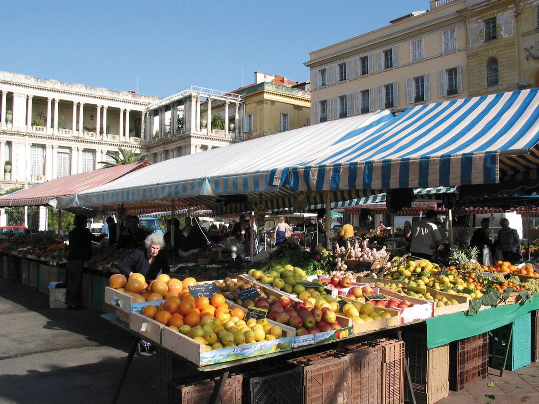 Nizza Markt Saleya